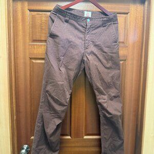 LIVSN Flex Canvas Pants - Chestnut - 32x32